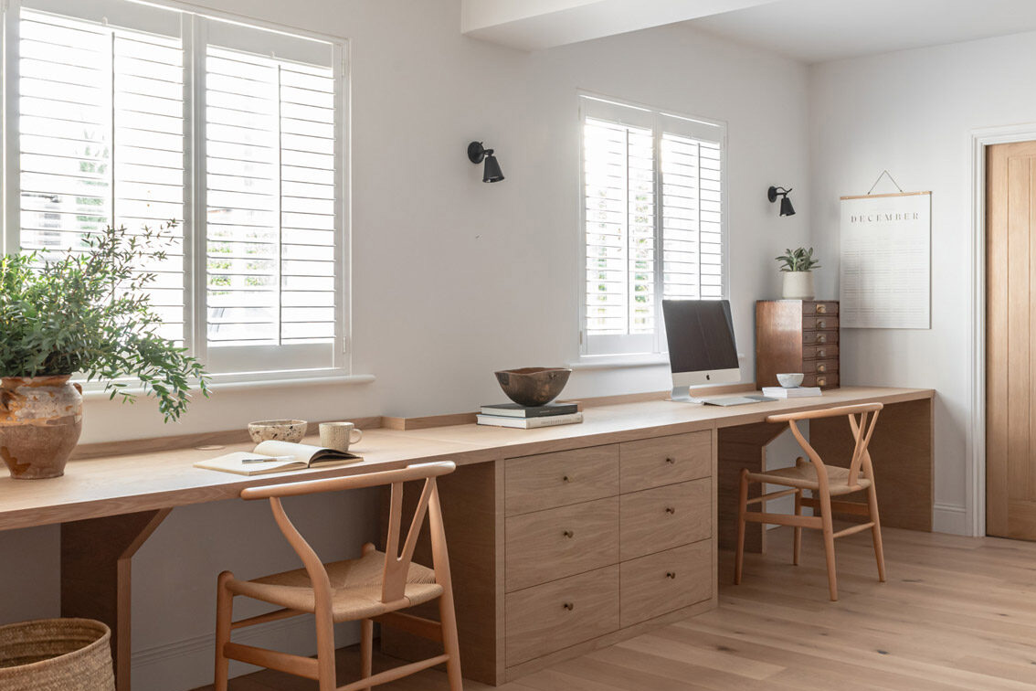 Shared bespoke home office